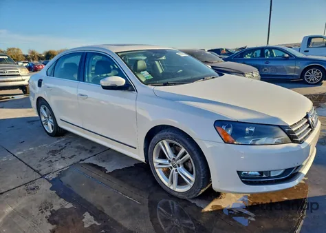 2013 Volkswagen Passat Sel from USA, damaged, VIN 1VWCN7A3XDC004199